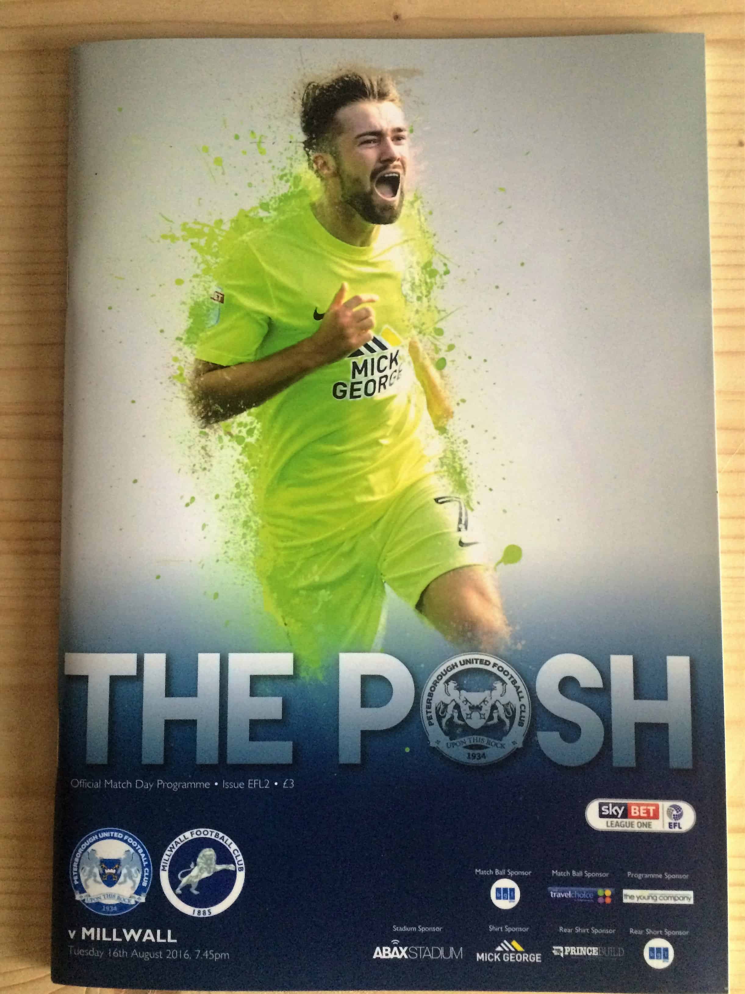 Peterborough United FC v Millwall FC